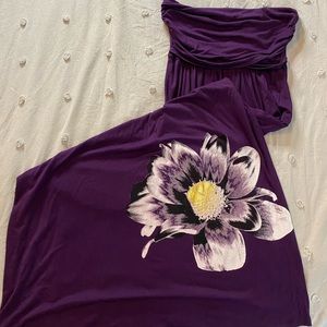 Strapless Maxi Dress